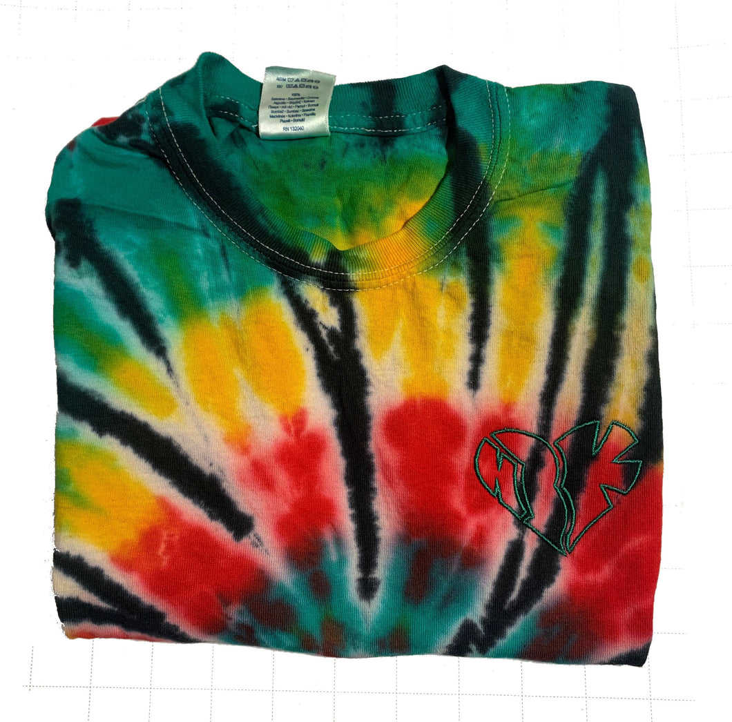 Rasta Tie Dye shirt