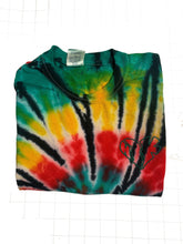 Load image into Gallery viewer, Rasta Tie Dye shirt
